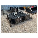 Skid Steer Forks - [Skid Steer Attachments] - 1 set