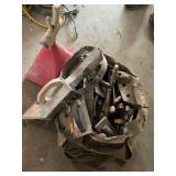 Large assortment of drywall tools