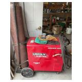 Lincoln electric power mig welder with tank