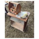 Shoe shine kit and small stand