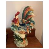 24” Porcelain Rooster