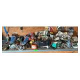 Dryer cord, conduit, oil, small hand tools, safety pins, and more