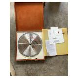 12 inch avenger premium saw blade with wooden case