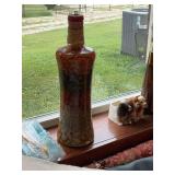 Decorative bottles with dog decor