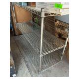 4’ - wire shelving unit