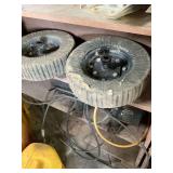 Mower wheels no air