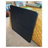 33” Black plastic folding table