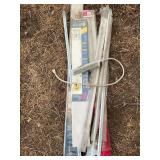 Window blinds and curtain rods
