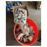 Large assortment of PVC pieces