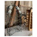 Three wine racks