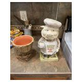 Pig Figurine & bowl