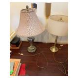 4 Table lamps
