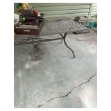 Patio table with no contents