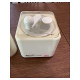 Big chill ice cream freezer and Oster coffee grinder