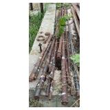 Miscellaneous metal rods