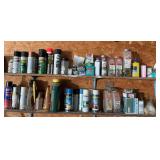 Spray paint, bolts, rivets, decking screws, and more
