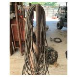 Welder extension cable, small ends