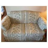 Floral loveseat 62” long