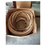 Large box of 1 inch rope