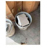Buckets of Tile and chicken water