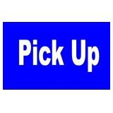 Pickup by appointment on Sept 24 & 25