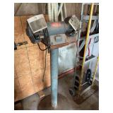 Dayton Grinder on stand