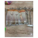 Wine Glass holder, tablecloth, candles, and wrapping paper