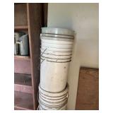 Empty 5 gallon buckets