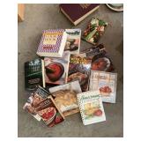 Assortment of cookbooks