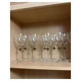 Miscellaneous stemware clear