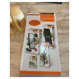 Gourmet professional set slicer, shredder, and Avon lotion