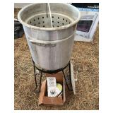Large propane turkey roaster