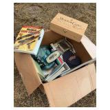 Scrapbooking, assorted items and Gun Digest