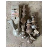 Multiple sizes of balls and 2 inch receiver hitch