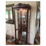 Set of 72” Lighted China Cabinets