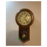 Wall clock with pictures