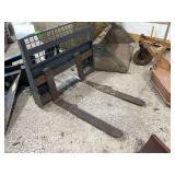 42 inch skid steer pallet forks