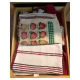 Kitchen towels and drying mats