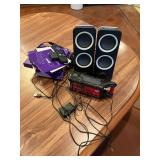 Midland radio, speakers & Roku