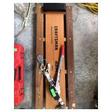 Craftsman 42 inch creeper and come along