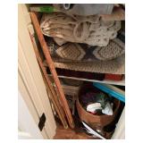 Linens, Yardsticks & Cleaning Supplies
