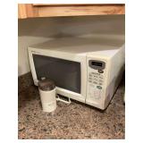 Sharp microwave with coffee mill