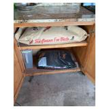 Sunflower birdseed, and wood pellets for smoker