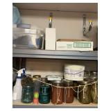 Miscellaneous items and canned pickles