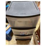 Plastic storage totes crafting supplies