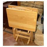 Wooden TV trays