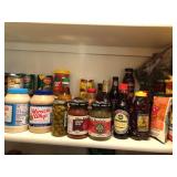 Food contents of kitchen pantry