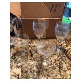 Box of etched glass