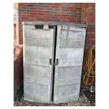 Rubbermaid storage locker & Contents