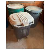 Trash cans